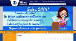 Desktop Screenshot of dirceartesanato.com.br